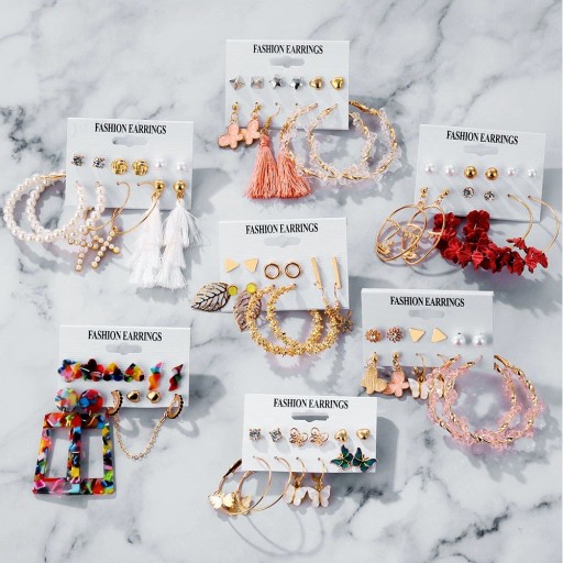 Boucles d'oreilles pour femmes G233