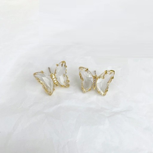 Boucles d'oreilles pour femmes papillons