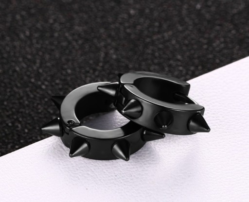 Boucles d'oreilles pour hommes avec pointes J1491