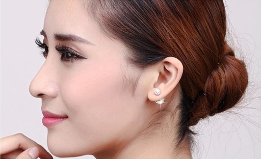Boucles d'oreilles réversibles pour femmes