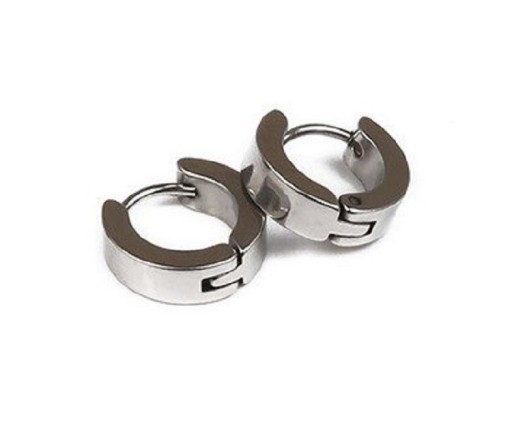 Boucles d'oreilles rondes