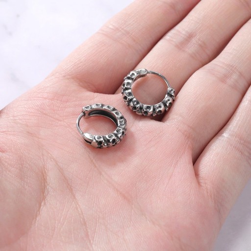 Boucles d'oreilles rondes G119