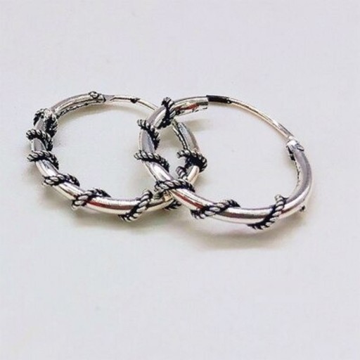 Boucles d'oreilles rondes G2509