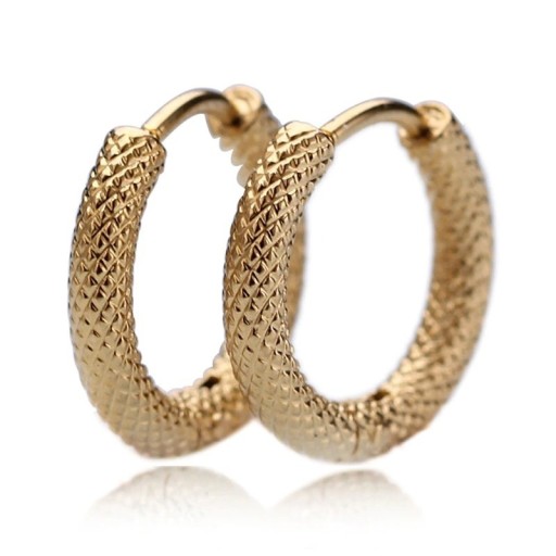 Boucles d'oreilles rondes G2540