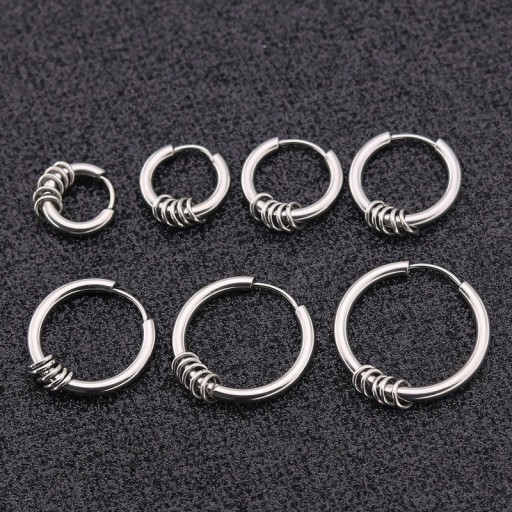 Boucles d'oreilles rondes G2544