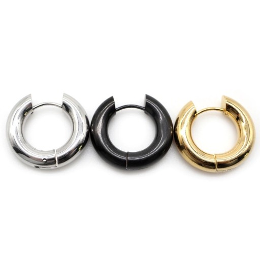 Boucles d'oreilles rondes G444