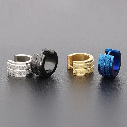 Boucles d'oreilles rondes G632