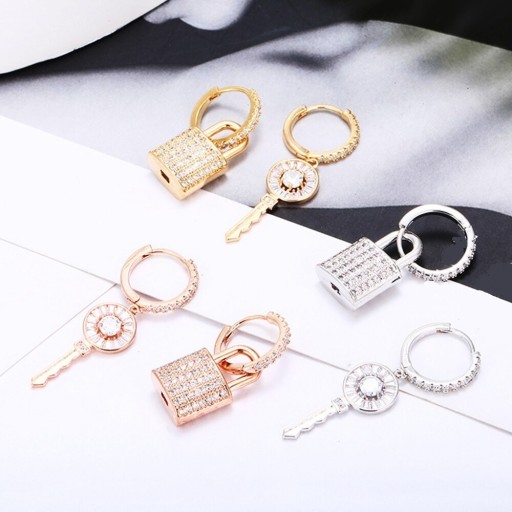 Boucles d'oreilles rondes pour femmes G1028