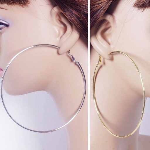 Boucles d'oreilles rondes pour femmes G1035