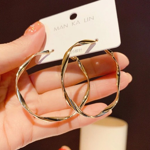 Boucles d'oreilles rondes pour femmes G1049