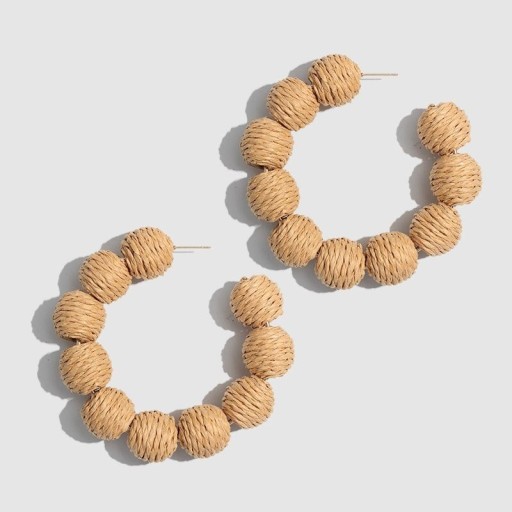 Boucles d'oreilles rondes pour femmes G1137
