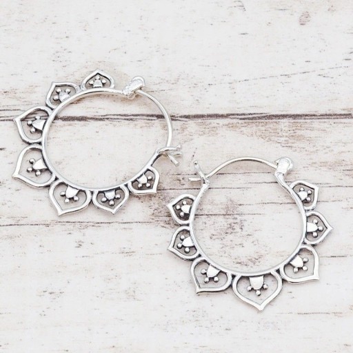 Boucles d'oreilles rondes pour femmes G1188
