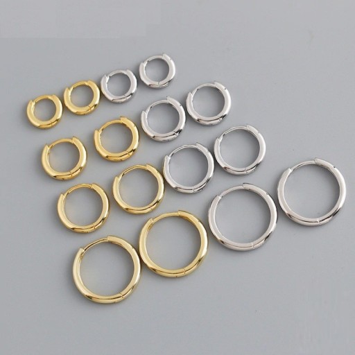 Boucles d'oreilles rondes pour femmes G137