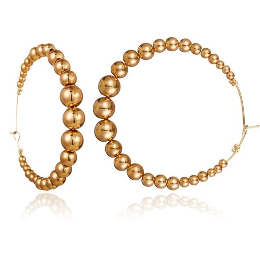 Boucles d'oreilles rondes pour femmes G1384