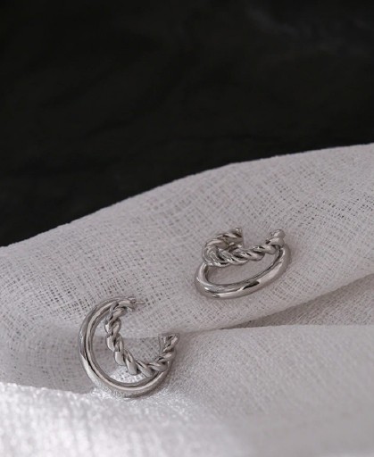Boucles d'oreilles rondes pour femmes G1509