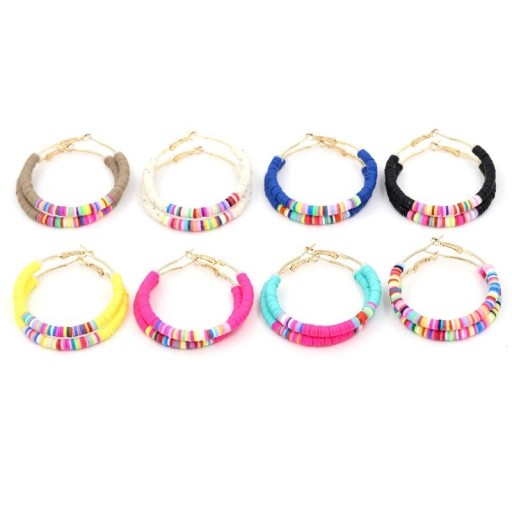 Boucles d'oreilles rondes pour femmes G200