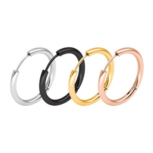 Boucles d'oreilles rondes pour femmes G308