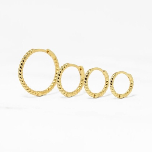 Boucles d'oreilles rondes pour femmes G324