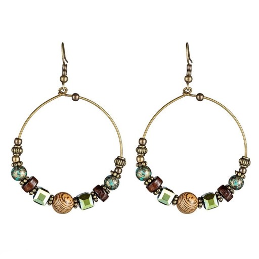 Boucles d'oreilles rondes pour femmes G566