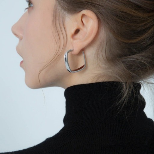 Boucles d'oreilles rondes pour femmes G643