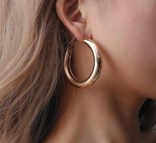 Boucles d'oreilles rondes pour femmes G672