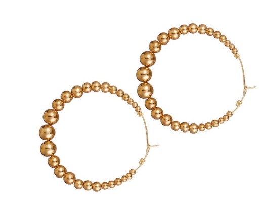 Boucles d'oreilles rondes pour femmes G850