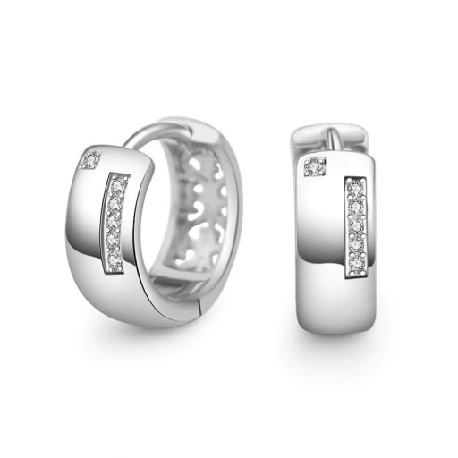 Boucles d'oreilles rondes pour femmes R77