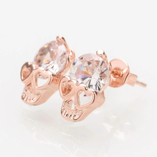 Boucles d'oreilles skull pour femmes