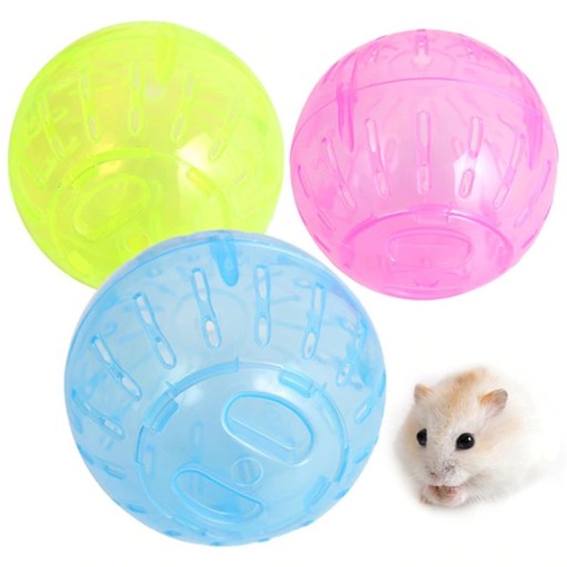 Boule en plastique pour rongeurs