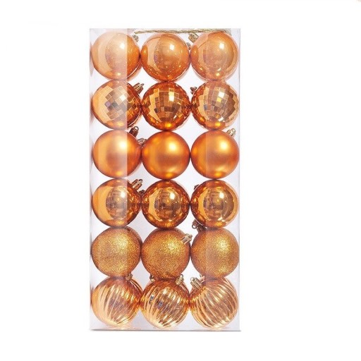 Boules de Noël 36 pcs 4 cm