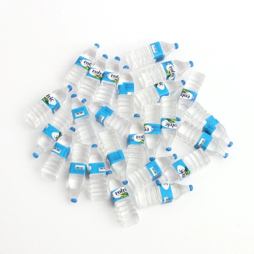 Bouteille d'eau pour poupée 10 pcs