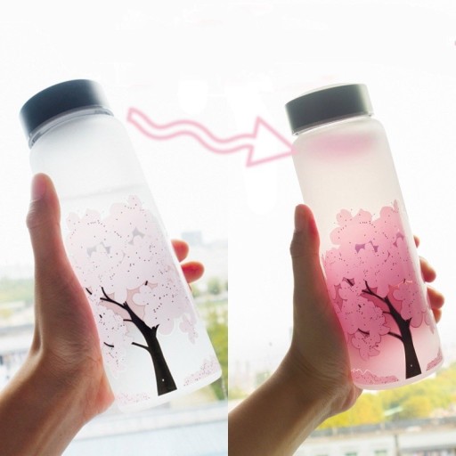 Bouteille de voyage avec cerise