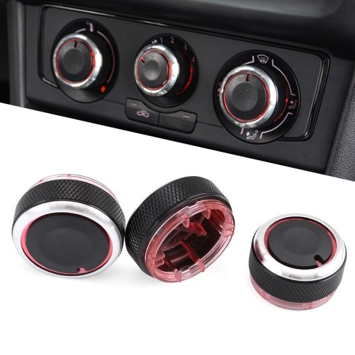 Boutons de commande de climatisation VW Polo 3 pcs