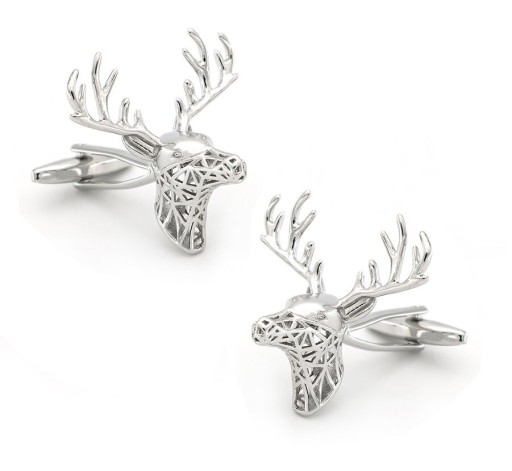 Boutons de manchette cerf T1367