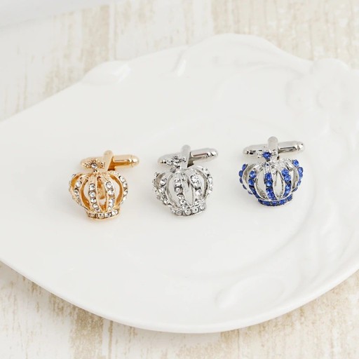 Boutons de manchette couronne T1333