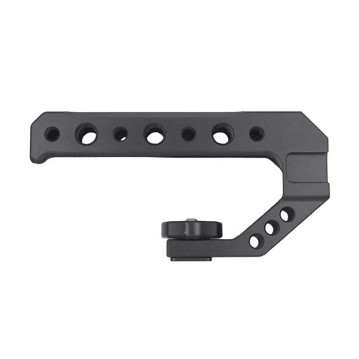 Bovenste handgreep voor spiegelloze DSLR-camera&#39;s 13,2 × 6,9 × 4,2 cm Smallrig-bevestigingsadapter Aluminium houder Handheld-stabilisator Foto-accessoires