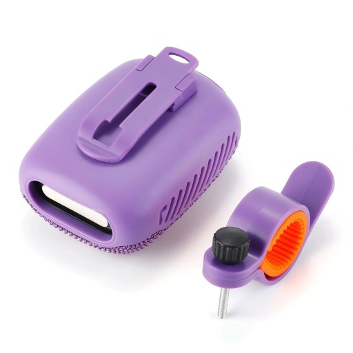 Boxă Bluetooth portabilă pentru bicicletă, 100 x 72 x 50 mm, radio FM, USB-C, impermeabil, la alegere, cu suport pentru ghidon de culoare