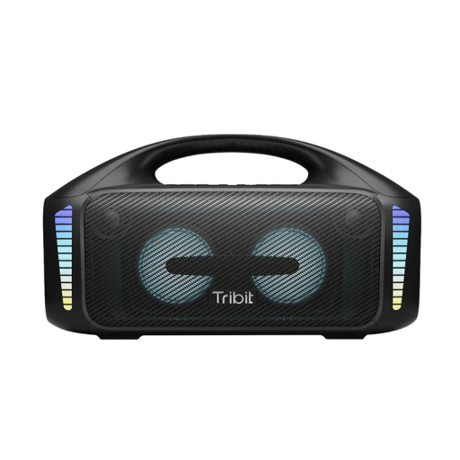 Boxă portabilă Bluetooth, 90W, IPX7, impermeabilă, bas suplimentar, lumini LED, timp de redare de 30h, baterie de 6600mAh, stereo dual, AUX, USB, wireless