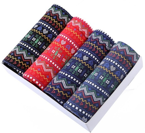 Boxer da uomo con motivo interessante - 4 pezzi