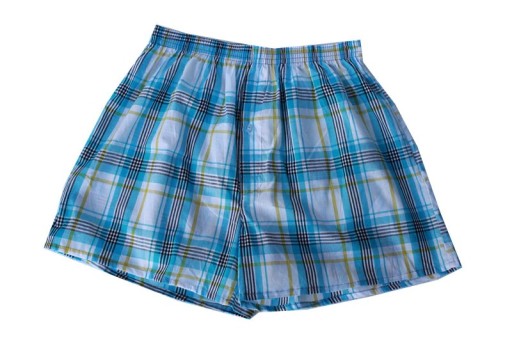 Boxers de homem em xadrez - 4 pcs