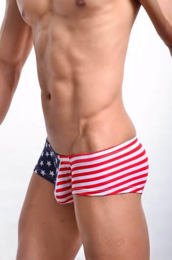 Boxers sexy avec drapeau américain