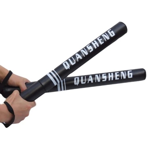 Boxing Training Stick 50x5 cm PU Leather Reaction Stick for Muay Thai MMA Kickboxing Taekwondo Combat Sports Speed Target Fitness Equipment