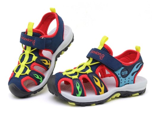 Boys' Sandals with Flames
