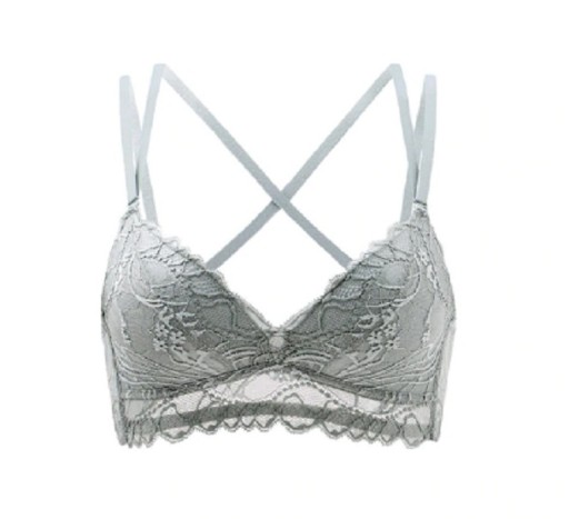 Bra with Crossed Straps