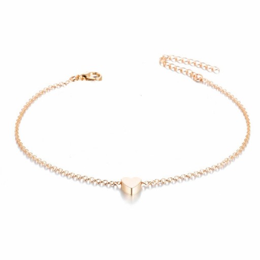 Bracciale a catena con cuore da donna H624