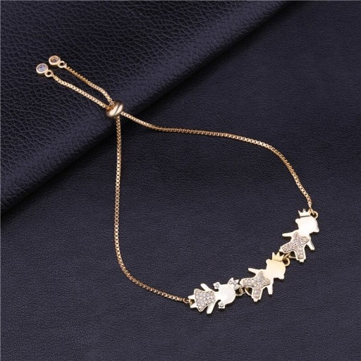 Bracciale a catena da donna famiglia