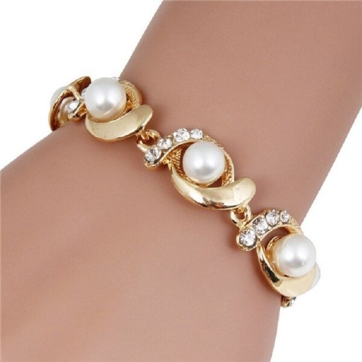 Bracciale da donna con perle H214