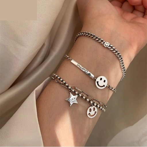 Bracciale da donna con sorriso