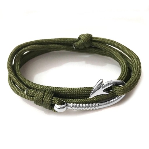 Bracciale da Uomo con Gancio da Pesca