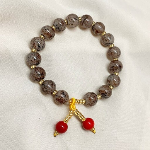 Bracciale di perline da donna H657